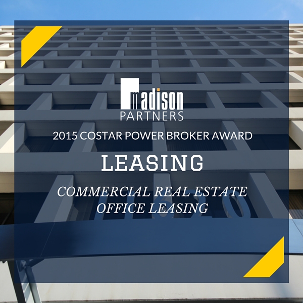 2015 COSTAR POWER BROKER AWARD Leasing